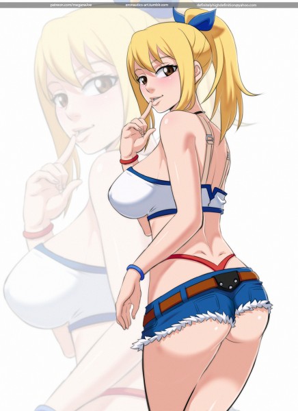Lucy in Moldred's Outfit