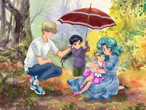 Bad weather (Sailor Moon fanart).