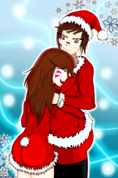 D.Va Mei christmas hug