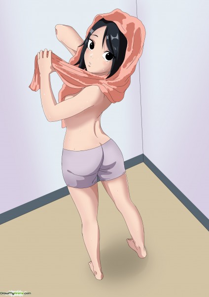 Sarada drying off